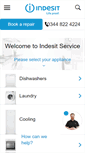 Mobile Screenshot of indesitservice.co.uk